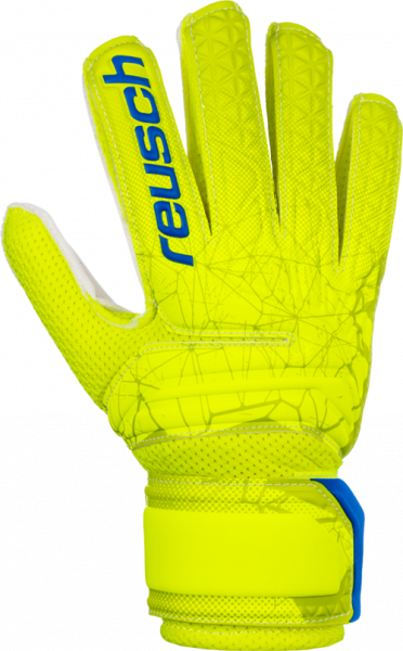 Reusch Fit Control SD Open Cuff Junior 3972515 588 yellow front